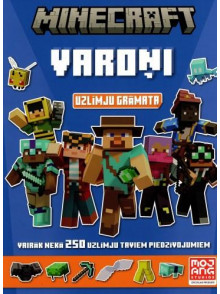 Minecraft. Varoņi. Uzlīmju grāmata