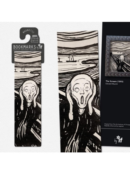 Grāmatzīme Classics Magnetic - The Scream