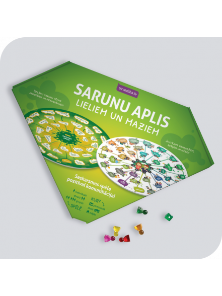 Sarunu aplis lieliem un maziem - saskarsmes spēle Sarunu aplis lieliem un maziem - saskarsmes spēle