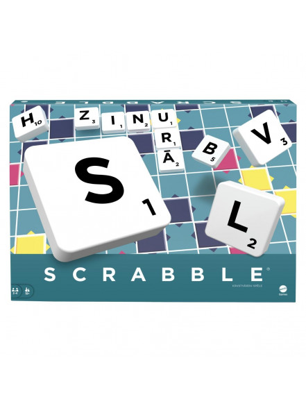 Scrabble galda spēle (latviešu valodā) 