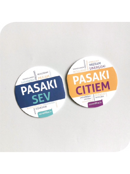 Pasaki sev, pasaki citiem - sarunu spēle Pasaki sev, pasaki citiem - sarunu spēle