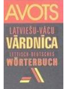 Latviešu-vācu vārdnīca 50 000  vārdu