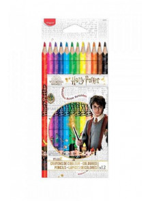 Zīmuļkrāsas MAPED Harry Potter 12kr.