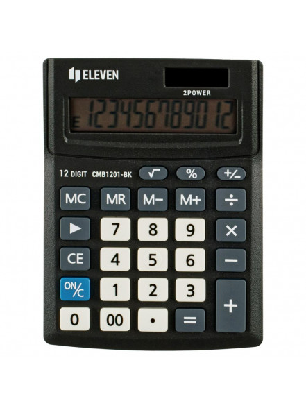Kalkulators galda, 12 zīmes, ELEVEN, SMB1201BKE, Citizen CMB1201BK