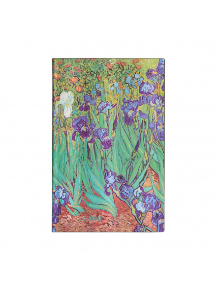 Dienasgrāmata 2025 Van Gogh’s Irises, maxi,  nedēļa horizontal