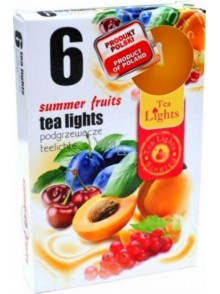 Tējas svecītes, 6 gab. Summer fruits 442