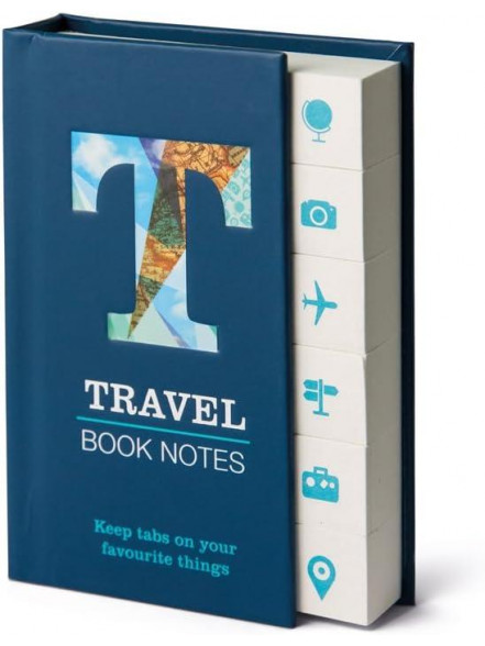 Līmlapiņu komplekts - Book Notes: Travel