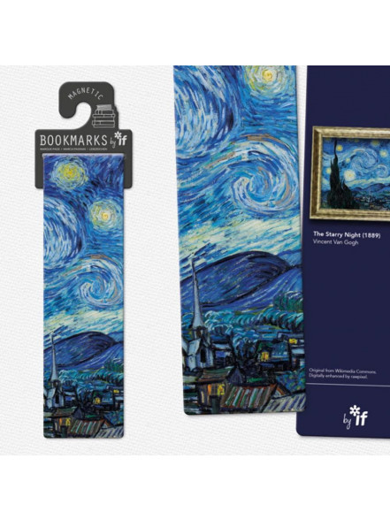 Grāmatzīme Classics Magnetic - The Starry Night