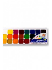 Akvareļkrāsas KLASIKA 24 krāsas