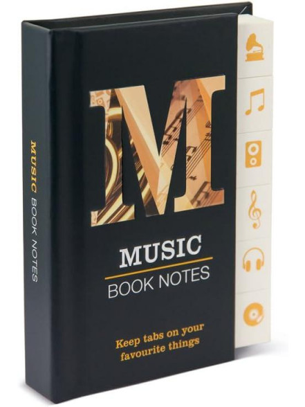 Līmlapiņu komplekts - Book Notes: Music