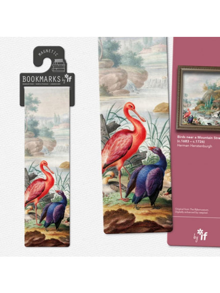 Grāmatzīme Classics Magnetic - Birds near a Mountain Stream