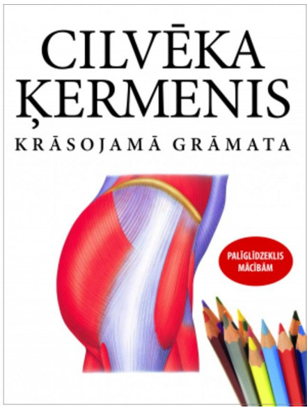 Cilvēka ķermenis. Krāsojamā grāmata