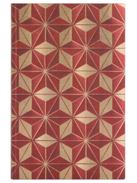 Piezīmju bloks Flexis Ukiyo-e Kimono Patterns, punktotas lapas, maxi