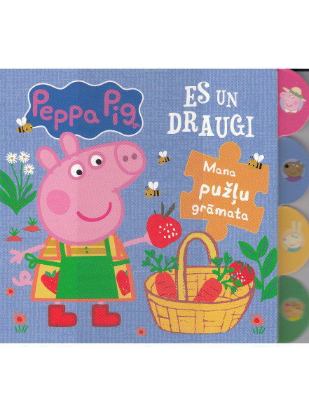 Peppa Pig. Es un draugi. Mana pužļu grāmata