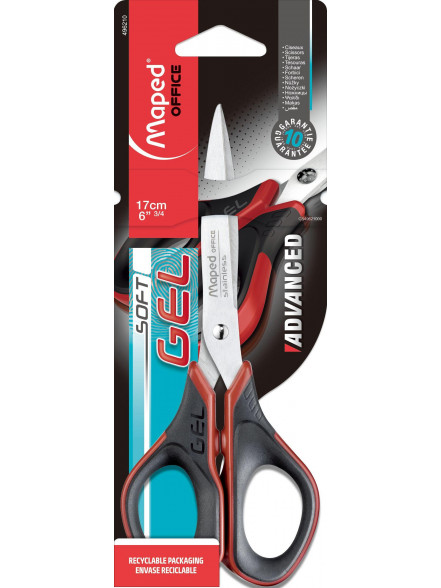 Šķēres MAPED AdvancedGel A4962 17cm Šķēres MAPED AdvancedGel A4962 17cm