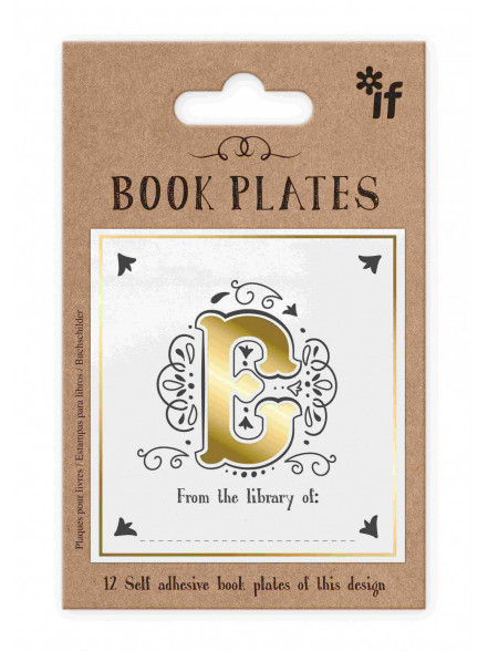 Uzlīmes - Letter Book Plates - E