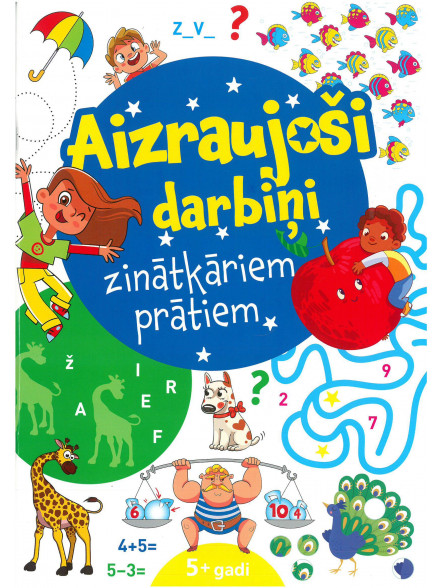 Aizraujoši darbiņi zinātkāriem prātiem (zila) 