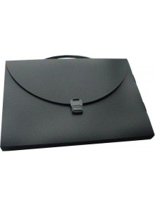Mape-portfelis HFP EXXO ar slēdzi  A1+ (62*86*3cm) PP 800µm, melns