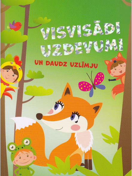 Visvisādi uzdevumi un daudz uzlīmju