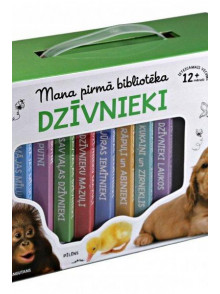 Dzīvnieki. Mana pirmā bibliotēka (kastē-somiņā 8 grāmatiņas)