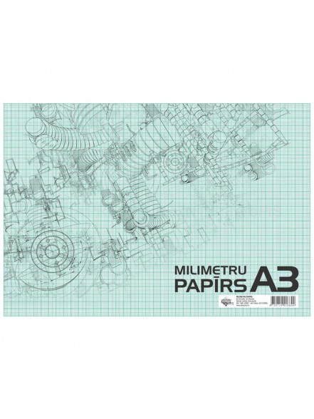 Milimetru papīrs A3/20l