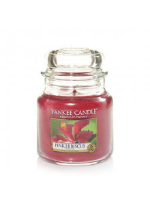 Svece Classic Small Jar Pink  Hibiscus Candle 105g