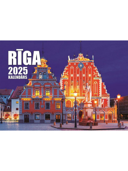 Rīga A5 kalendārs 2025