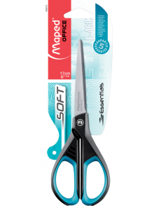 Šķēres MAPED Essentials Soft 17cm Šķēres MAPED Essentials Soft 17cm