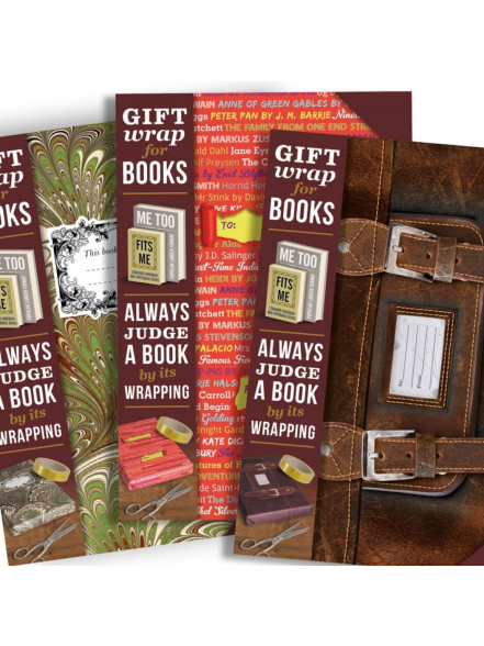 Grāmatpapīrs - Gift Wrap for Books - Novel Signposts