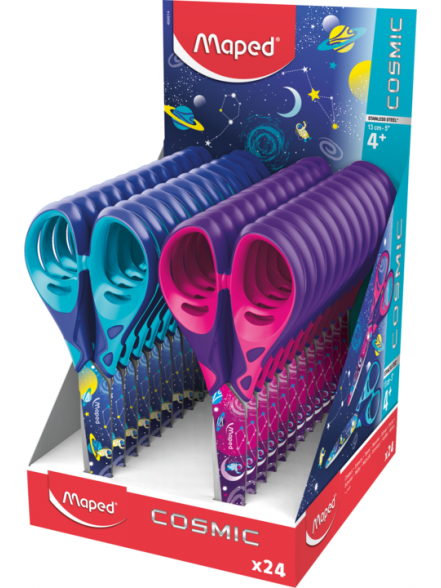 Šķēres MAPED Tatoo Kids Cosmic 13cm Šķēres MAPED Tatoo Kids Cosmic 13cm