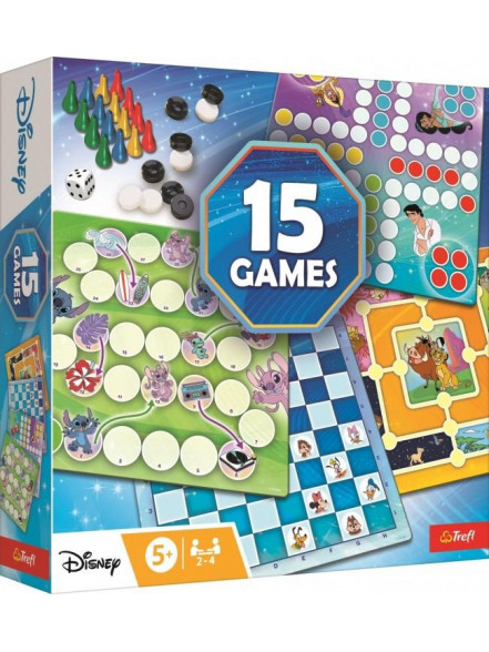 Galda spēle DISNEY 15 IN 1 BALT/FIN