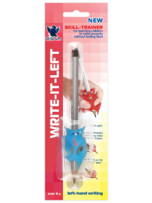 RAKSTĪT-IR-TIK-VIENKĀRŠI - Rokraksta uzlabotājs - korektors kreiļiem no 3 gadu vecuma RAKSTĪT-IR-TIK-VIENKĀRŠI - Rokraksta uzlabotājs - korektors kreiļiem no 3 gadu vecuma